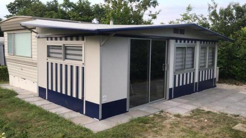Te koop stacaravan 36’m2, Caravans en Kamperen, Voortenten en Luifels, Zo goed als nieuw, Ophalen
