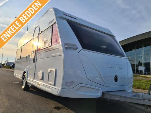 Kabe Ametist 560 GLE B2, Caravans en Kamperen, Caravans, Bedrijf, tot en met 4, 1500 - 2000 kg, Rondzit, Kabe, 2 aparte bedden