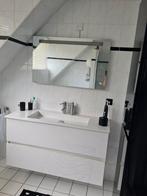 Wastafelmeubel, Huis en Inrichting, Badkamer | Badkamermeubels, Gebruikt, Minder dan 100 cm, Wasbak of Wastafel, 25 tot 50 cm