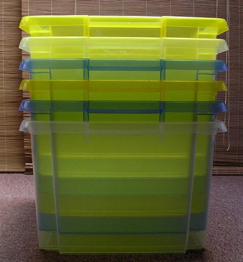 Stapel Bakken, Doe-het-zelf en Verbouw, Kratten en Dozen, Zo goed als nieuw, Bak of Kist, Minder dan 50 cm, Minder dan 35 cm, Minder dan 40 cm