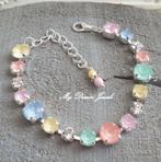 Armband " Happy Spring " met Swarovski Crystal, Met kristal, Overige kleuren, Verzenden, Nieuw