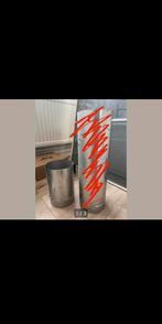 Isoduct enkelwandige kachelpijp, Ophalen of Verzenden