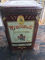 blik w.j boon  & comp cacao wormerveer jugendstil art deco, Ophalen of Verzenden, Gebruikt, Overige, Overige merken