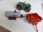Siku Tractor Fendt 930 +giertank en machine, Hobby en Vrije tijd, Modelauto's | 1:32, Ophalen of Verzenden, Zo goed als nieuw