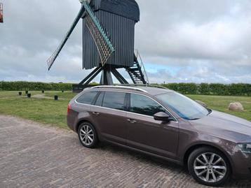 Skoda Octavia 1.6 TDI 77KW Combi Dsg-7 2014 Bruin beschikbaar voor biedingen