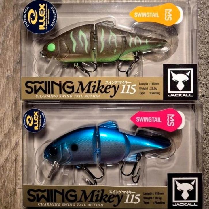Illex Swing Mikey 115  .2st, Watersport en Boten, Hengelsport | Roofvissen, Nieuw, Ophalen of Verzenden