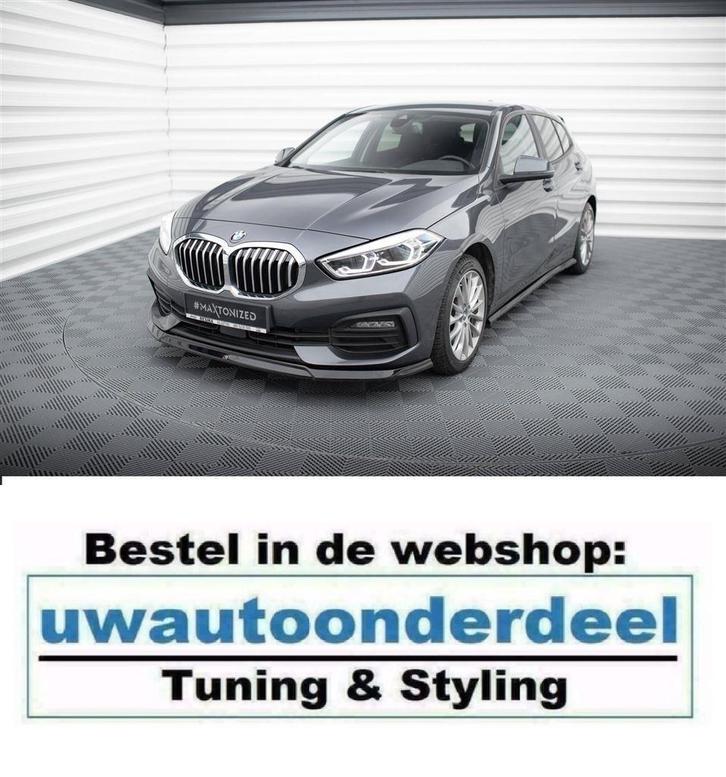 Maxton Design Spoiler Splitter Lip Voor Bmw 1 Serie F40, Auto diversen, Tuning en Styling, Verzenden