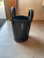 Handgemaakte hoge mand/pot van Monodeco, Huis en Inrichting, Woonaccessoires | Schalen en Manden, Overige materialen, Mand, Rond