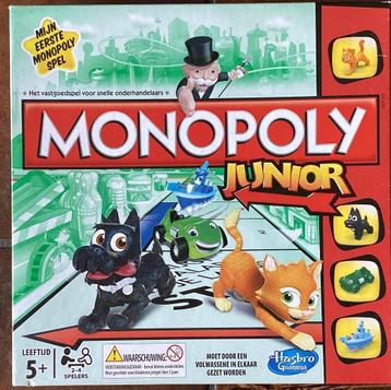 Monopoly junior vanaf 5 jaar beschikbaar voor biedingen