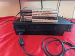 PlayStation 2 / controller / 4 games / SCPH-50004 / phat, Ophalen of Verzenden, Gebruikt, Met 1 controller