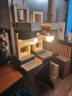 Handgemaakte LED Nachtkastlamp met Afstandsbediening, Ophalen of Verzenden