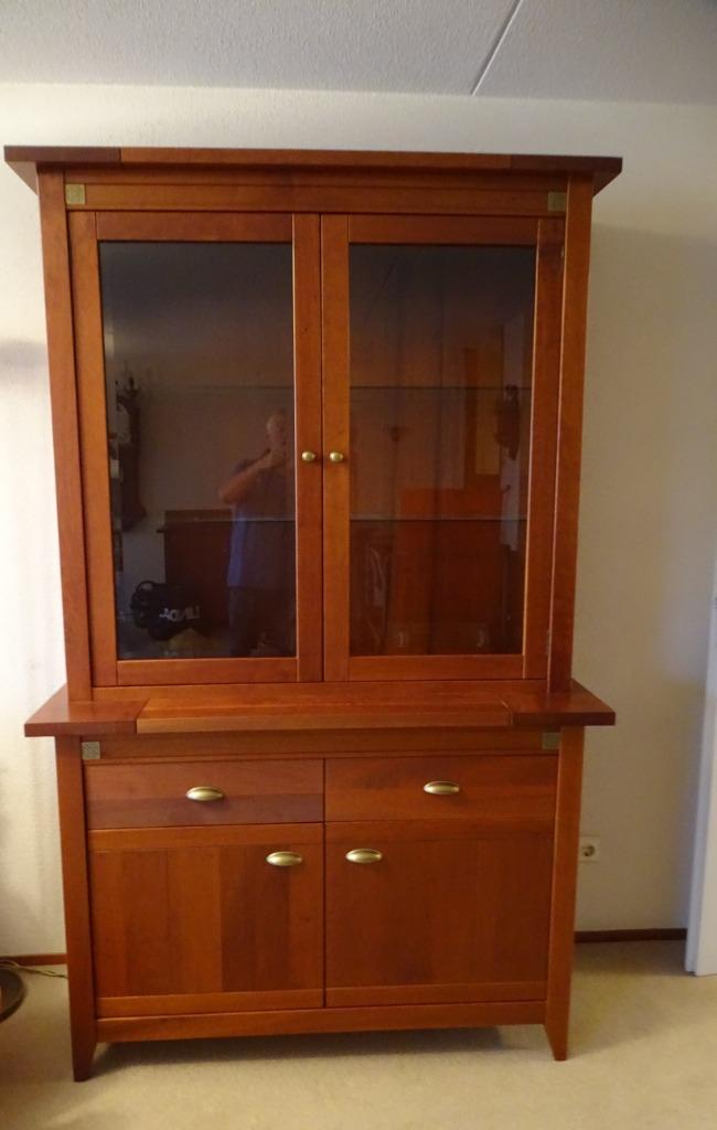 Buffetkast kersenhout, Huis en Inrichting, Kasten | Buffetkasten, Gebruikt, 200 cm of meer, 100 tot 150 cm, 25 tot 50 cm, Met lade(s)