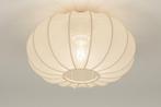 37,5cm plafondlamp lampion beige stof bed tafel japandi lamp, Huis en Inrichting, Lampen | Hanglampen, Minder dan 50 cm, Nieuw