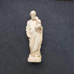 Beeld sint Jozef met kind Jezus, 31 cm, jaren '50/'60, Ophalen