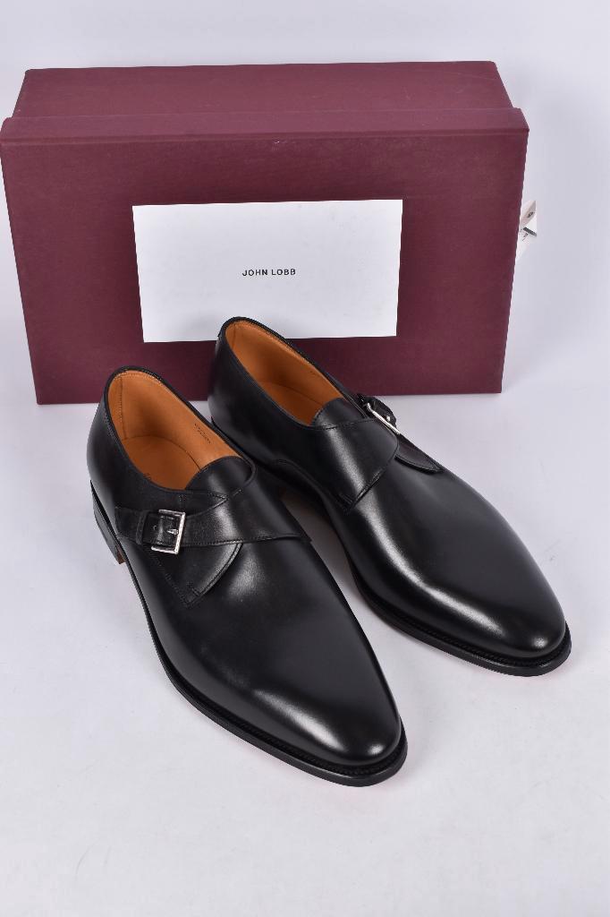 SALE! Nieuw John Lobb ashil single monk schoenen 11 45, Kleding | Heren, Schoenen, Nieuw, Gespschoenen, Zwart, Ophalen of Verzenden
