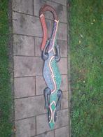 Grote houten salamander - 195cm, Ophalen of Verzenden