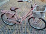 Roze meisjesfiets met mand, Ophalen of Verzenden, Gebruikt, Overige merken