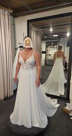 Bruidsjurk Modeca maat 38 + sluier + onderrok, Kleding | Dames, Trouwkleding en Trouwaccessoires, Ophalen, Trouwjurk, Wit, Modeca Bridal