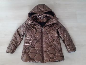 Winterjas meisje metallic brons mt. 146 - 152 beschikbaar voor biedingen