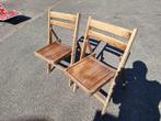 2x houten klapstoel, Ophalen