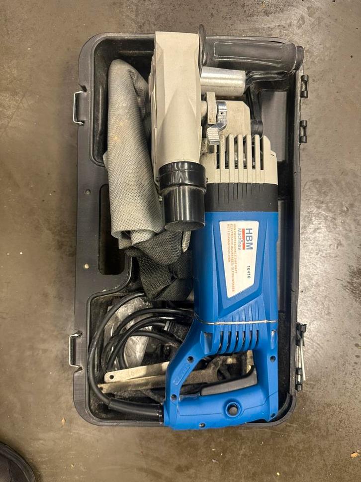 HBM muurfrees sleuvenfrees 5 diamantschijven, Doe-het-zelf en Verbouw, Gereedschap | Freesmachines, Gebruikt, Elektrisch, Muurfrees