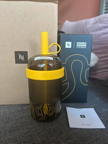 Nespresso tumbler Samra origins by The Weeknd beschikbaar voor biedingen