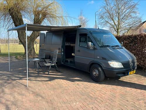 Camperbus - Mercedes-Benz Sprinter 2.1 208 CDI 2000, Auto's, Bestelauto's, Particulier, ABS, Airbags, Centrale vergrendeling, Radio
