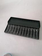 doos kristallen messenleggers, Ophalen of Verzenden, Glas, Overige stijlen, Glas of Glazen