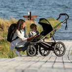 Thule Urban Glide 2 offroad kinder/wandelwagen groen Z.G.A.N, Verstelbare duwstang, Zo goed als nieuw, Ophalen, Kinderwagen