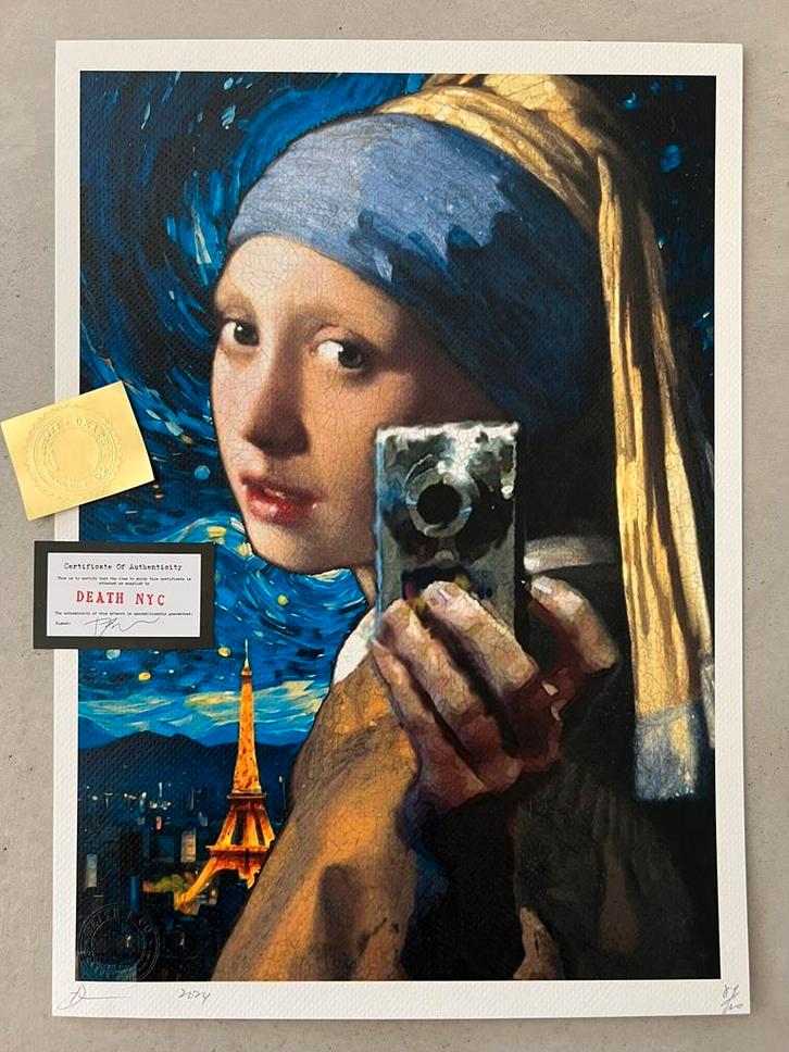 Death NYC - prints - limited editions, Antiek en Kunst, Kunst | Litho's en Zeefdrukken, Ophalen of Verzenden