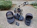Kinderwagen -  3in1 Complete Set, Kinderen en Baby's, Ophalen of Verzenden, Gebruikt, Combiwagen, Verstelbare duwstang