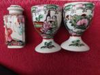2 eierdopjes en strooier, Antiek en Kunst, Curiosa en Brocante, Verzenden