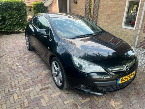 Opel Astra 1.4 Turbo 88KW GTC 2012 Zwart clima-Cruise 19inch, Auto's, Opel, Particulier, Astra, ABS, Airbags, Airconditioning