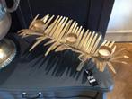 PTMD waxinelichtjes goud palmblad “Hollywood Regency” VdlM, Ophalen, Nieuw