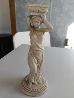Leuke kandelaar., Overige materialen, Gebruikt, Ophalen of Verzenden, Crème