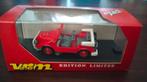 Verem , Jeep Auto Union Pompiers Edition Limitee -, Hobby en Vrije tijd, Modelauto's | 1:43, Ophalen of Verzenden, Zo goed als nieuw