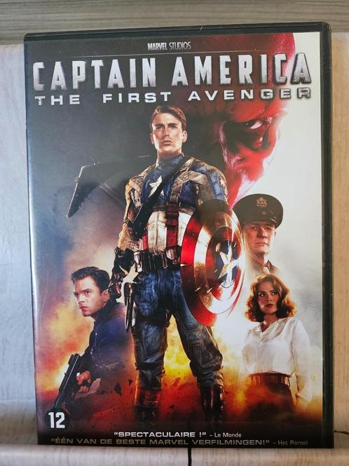 Captain America: The First Avenger (2011) Dvd Marvel, Cd's en Dvd's, Dvd's | Science Fiction en Fantasy, Zo goed als nieuw, Science Fiction