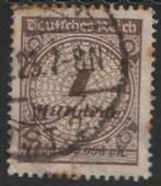 Rijk 1923 325a Cijfer 1 miljard, Gest, Postzegels en Munten, Postzegels | Europa | Duitsland, Ophalen of Verzenden, Overige periodes