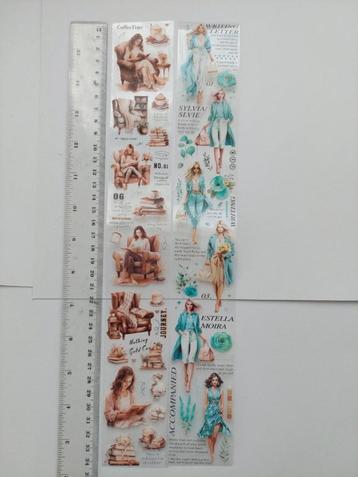 2 Loops pettape Coffee time en Writing letter beschikbaar voor biedingen