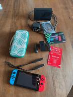 Nintendo Switch 32GB + Accessoires - Complete Set!, Avontuur en Actie, 2 spelers, Ophalen of Verzenden, Zo goed als nieuw