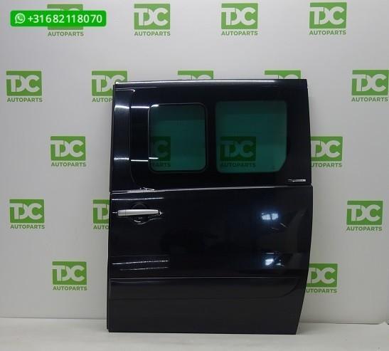 Citroen Jumpy (07-16) Schuifdeur links zwart met schuifruit, Auto-onderdelen, Carrosserie en Plaatwerk, Deur, Citroën, Links, Gebruikt