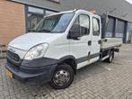 Iveco Daily 40C15 D 3.0 dc 7-pers 375 120.000km 3500kg trekh, Auto's, Gebruikt, Zwart, 4 cilinders, Iveco
