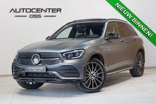 Mercedes-Benz GLC 300e 4MATIC AMG  MATGRIJS  PANO, Auto's, Mercedes-Benz, Bedrijf, Te koop, GLC, 4x4, ABS, Achteruitrijcamera