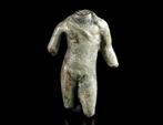 Romeinse Rijk Bronzen Torso van Apollo 36mm, Antiek en Kunst, Ophalen of Verzenden