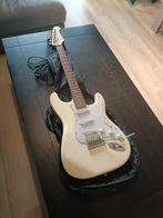 Fazley Startist elektrische gitaar wit, Ophalen, Zo goed als nieuw, Solid body, Overige merken