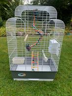 Nieuwe Vogelkooi met toebehoren, Dieren en Toebehoren, Ophalen, Nieuw, Metaal, Vogelkooi