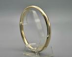 Gouden vintage classic bangle/lavenarmband. 2025/624., Sieraden, Tassen en Uiterlijk, Antieke sieraden, Ophalen of Verzenden, Goud