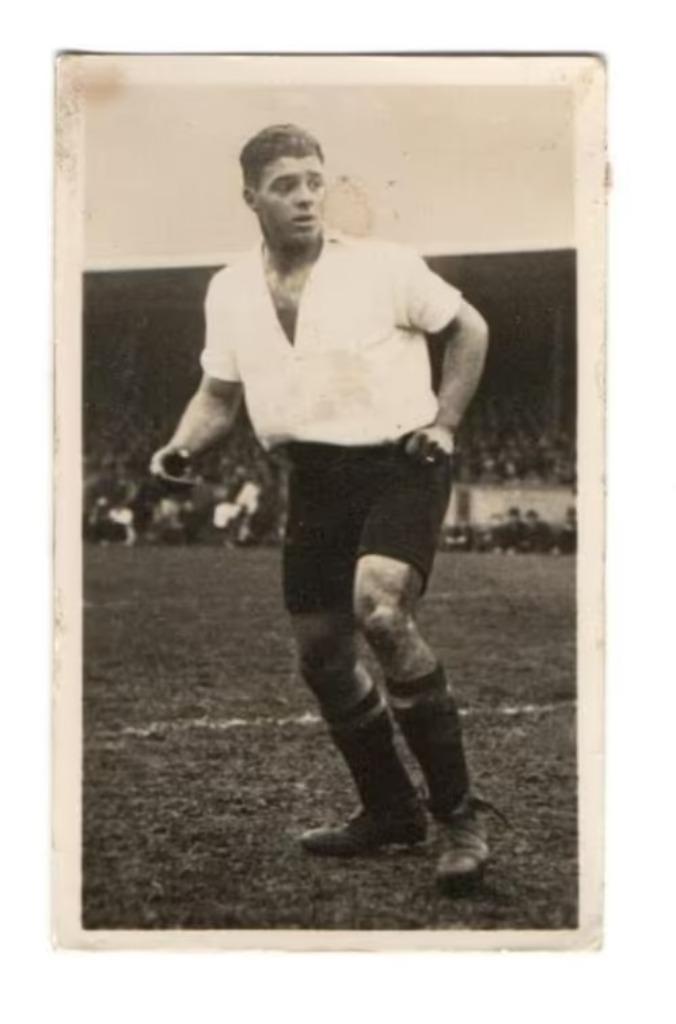 Voetbalplaatje Frans Hogenbirk Be Quick Groningen 1936., Verzamelen, Overige Verzamelen, Zo goed als nieuw, Ophalen of Verzenden