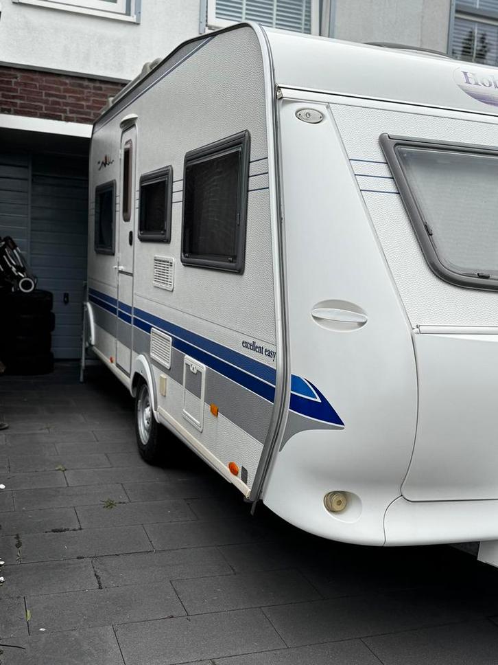 Nette hobby caravan easy de luxe in perfecte staat, Caravans en Kamperen, Caravans, Particulier, tot en met 4, 1250 - 1500 kg