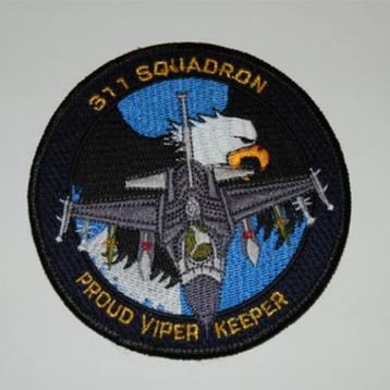 Embleem,Patch,F16,Fighter,Prouwd,Viper,Keeper beschikbaar voor biedingen